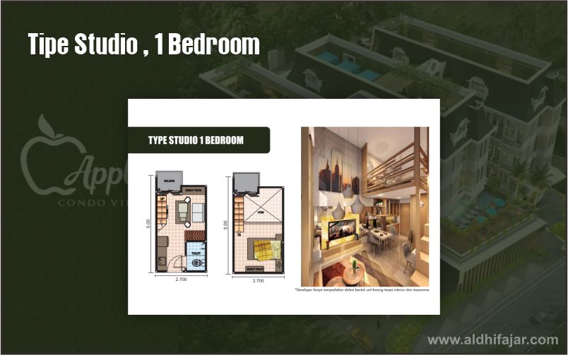 Apple Condo Villa, Investasi Properti Mewah dan Strategis 2 Jenis Tipe Apple Residence Condo Villa
