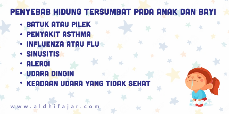 Solusi Tepat Mengatasi Hidung Tersumbat pada Anak 2 faktor yang menyebabkan hidung mampet pada balita