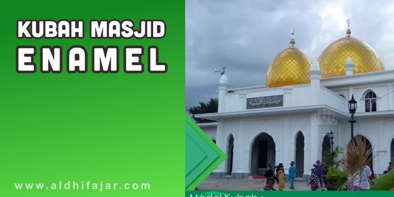 Mengenal Kubah Galvalum dan Enamel untuk Masjid 3 Kubah Masjid Enamel