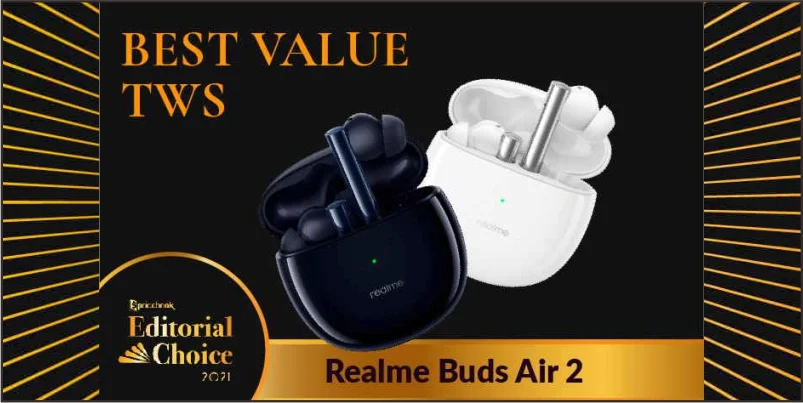 Pricebook Editorial Choice 2021 Kumpulan Gadget Terbaik 9 Best Value TWS realme buds air 2