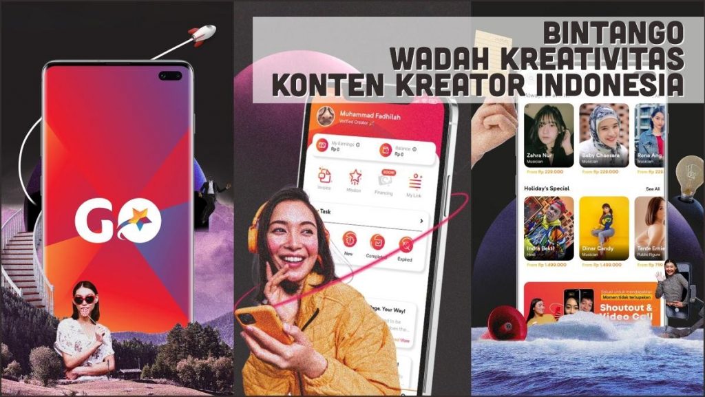 BintanGO Wadah Kreativitas Konten Kreator Indonesia 1 BintanGO Aplikasi para Konten kreator