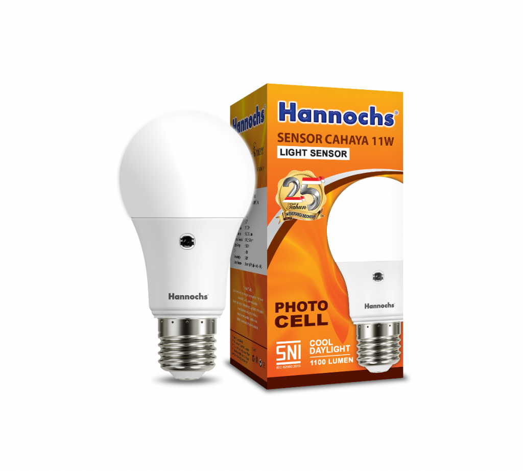 Produk Lampu Pintar Terbaik Hannochs untuk Kenyamanan Penerangan Rumah 7 LED Light Sensor