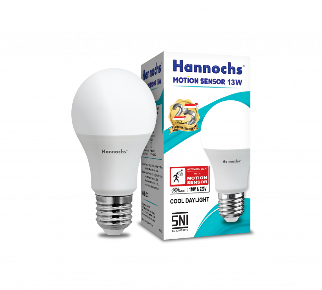 Produk Lampu Pintar Terbaik Hannochs untuk Kenyamanan Penerangan Rumah 8 LED Motion Sensor