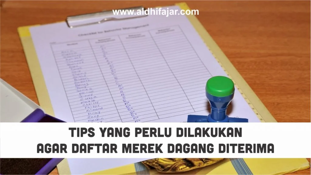Daftar Merek Dagang 