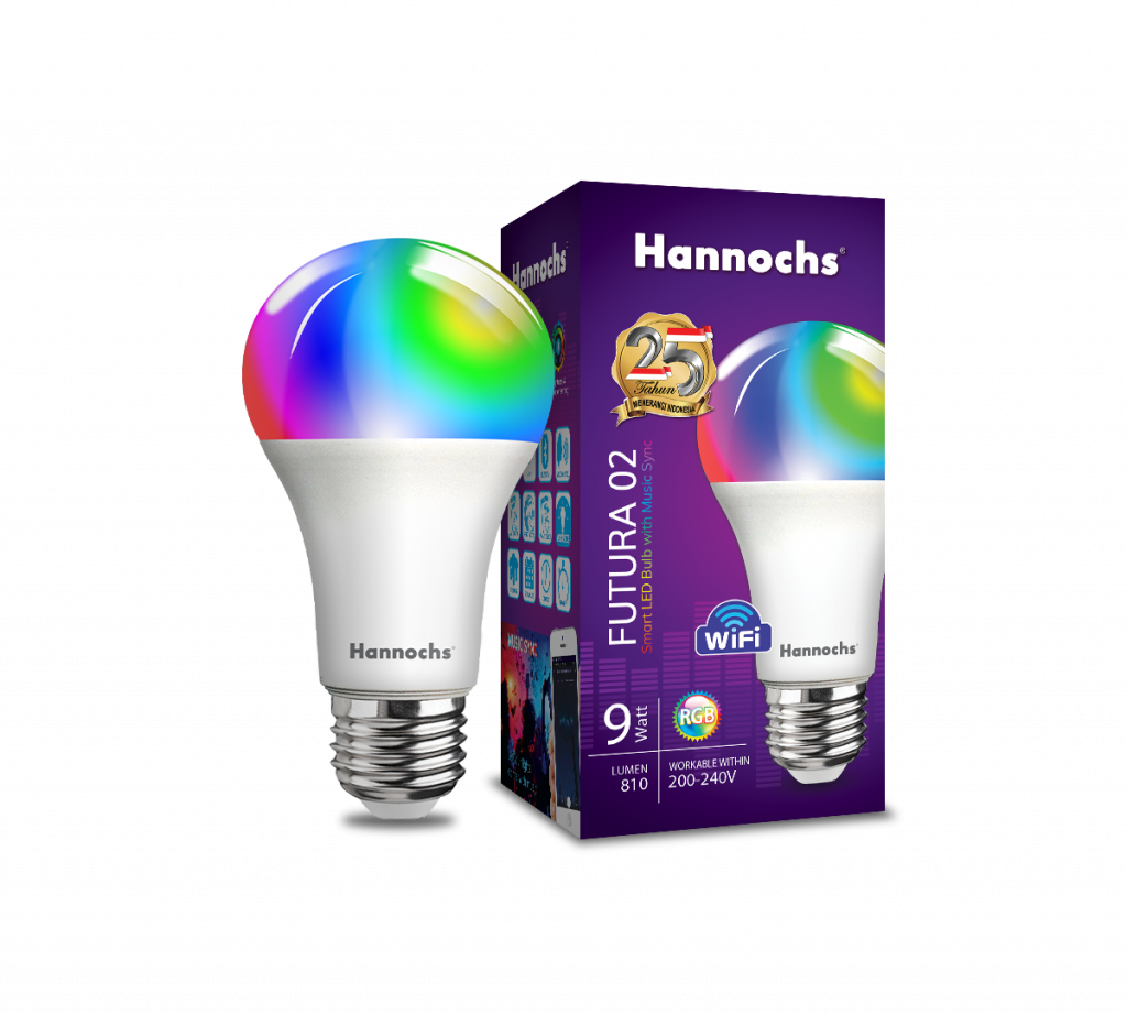 Produk Lampu Pintar Terbaik Hannochs untuk Kenyamanan Penerangan Rumah 1 Hannochs Led Futura 02