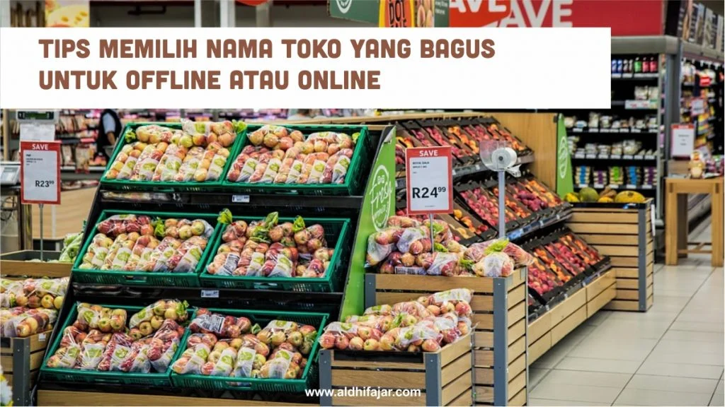 nama toko yang bagus