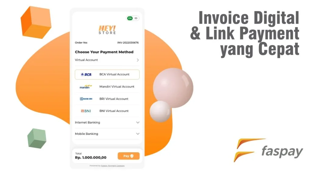 Simak Kriteria Best Payment Gateway Indonesia 3 Invoice Digital Faspay dan Link payment yang cepat