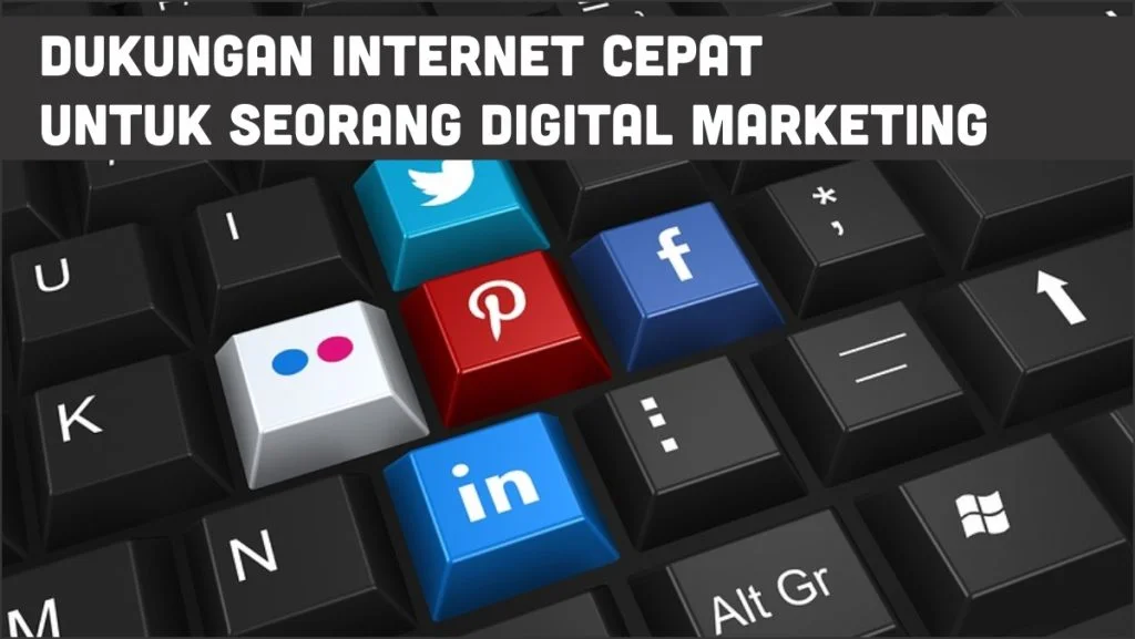 Internet cepat IndiHome untuk efisiensi pekerjaan digital marketing