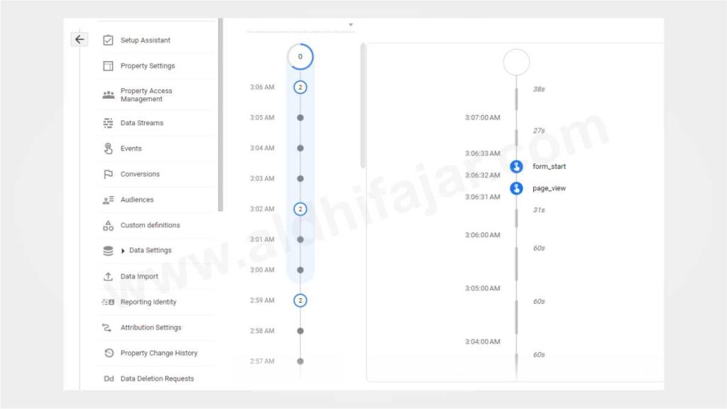 debug view analytics