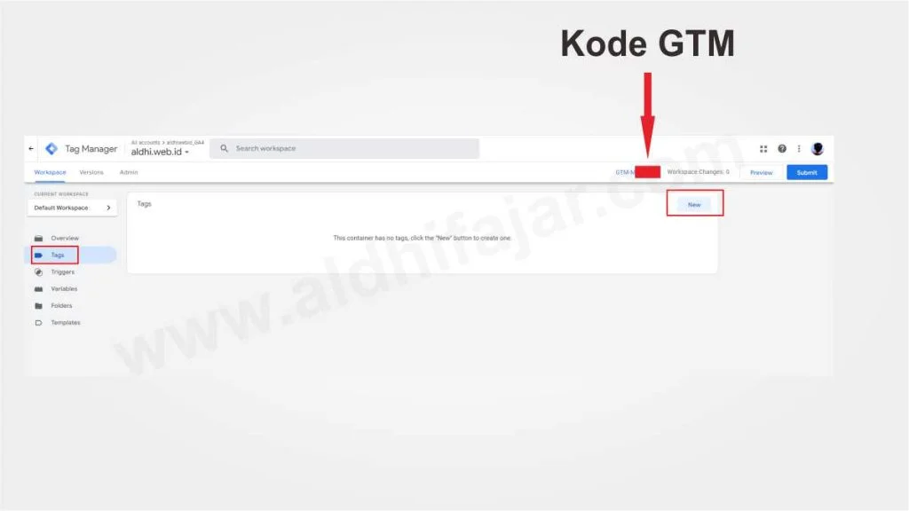 Membuat tag baru di google tag manager