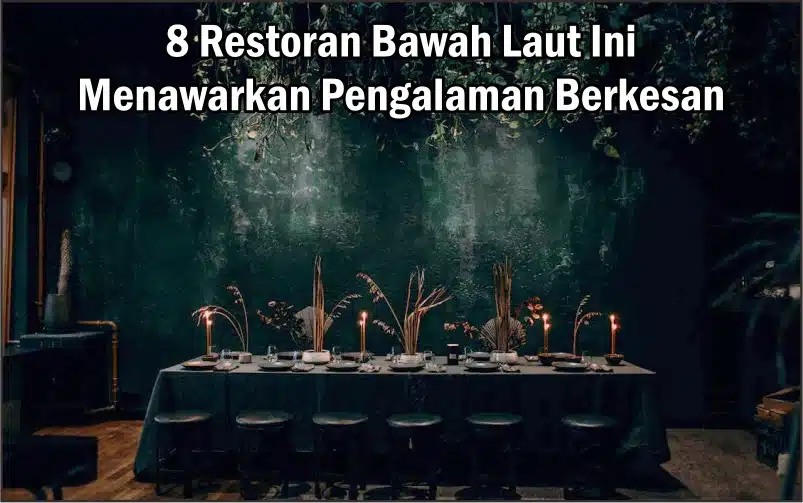 Restoran bawah laut dengan manfaat dari investasi obligasi pemerintah