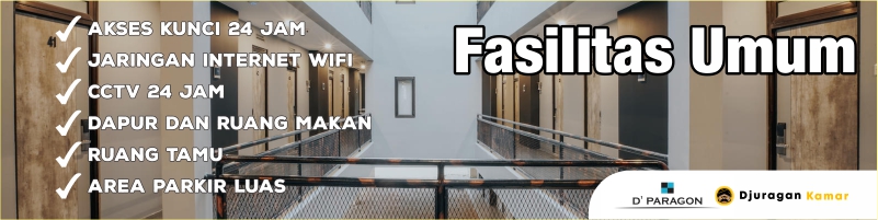 Ngekost D'Paragon dan Djurkam : Kost Murah Rasa Hotel, Hunian Kekinian untuk Gen Z 7 Fasilitas umum ngekost d'paragon dan djurkam