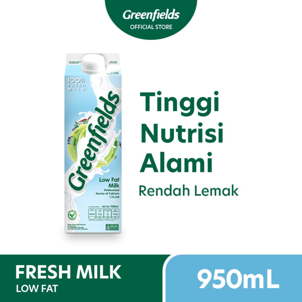 Greenfields Susu Rendah Lemak